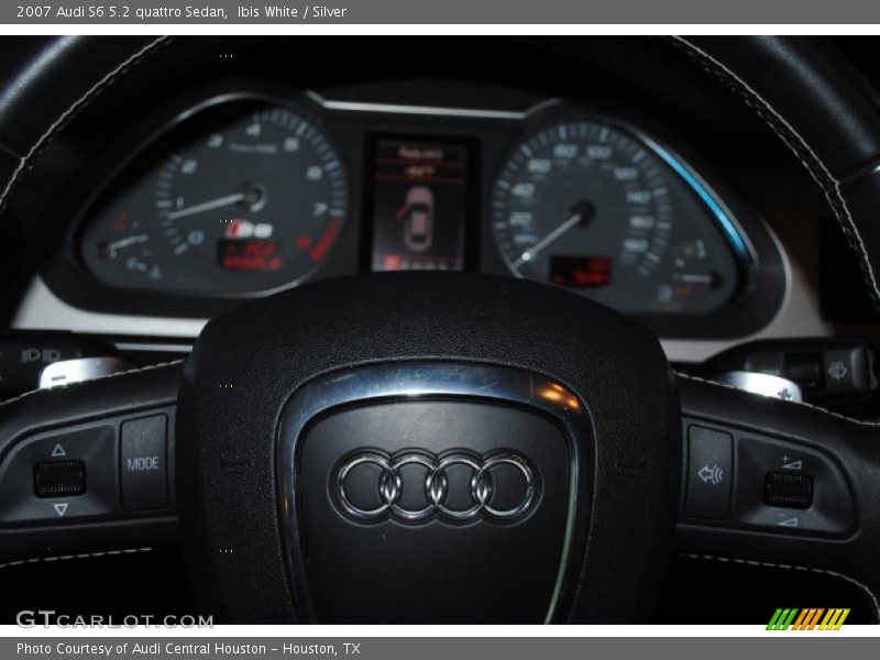 Ibis White / Silver 2007 Audi S6 5.2 quattro Sedan