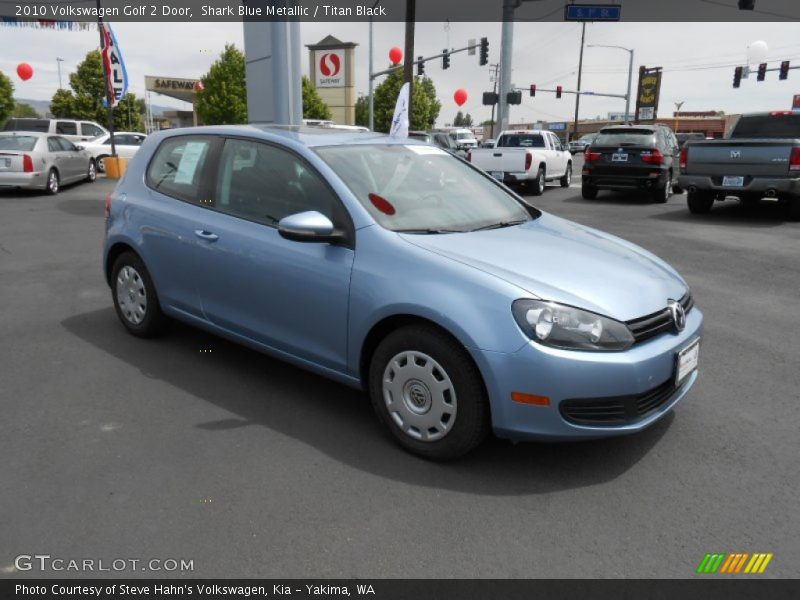 Shark Blue Metallic / Titan Black 2010 Volkswagen Golf 2 Door