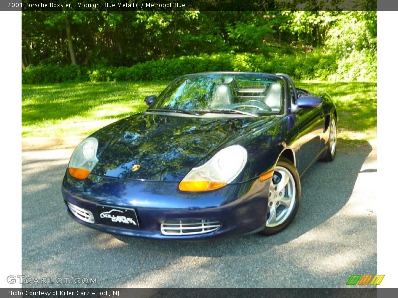 Midnight Blue Metallic / Metropol Blue 2001 Porsche Boxster