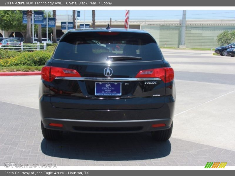 Crystal Black Pearl / Ebony 2014 Acura RDX Technology AWD