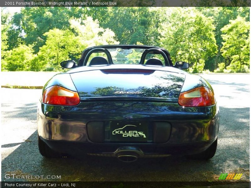 Midnight Blue Metallic / Metropol Blue 2001 Porsche Boxster