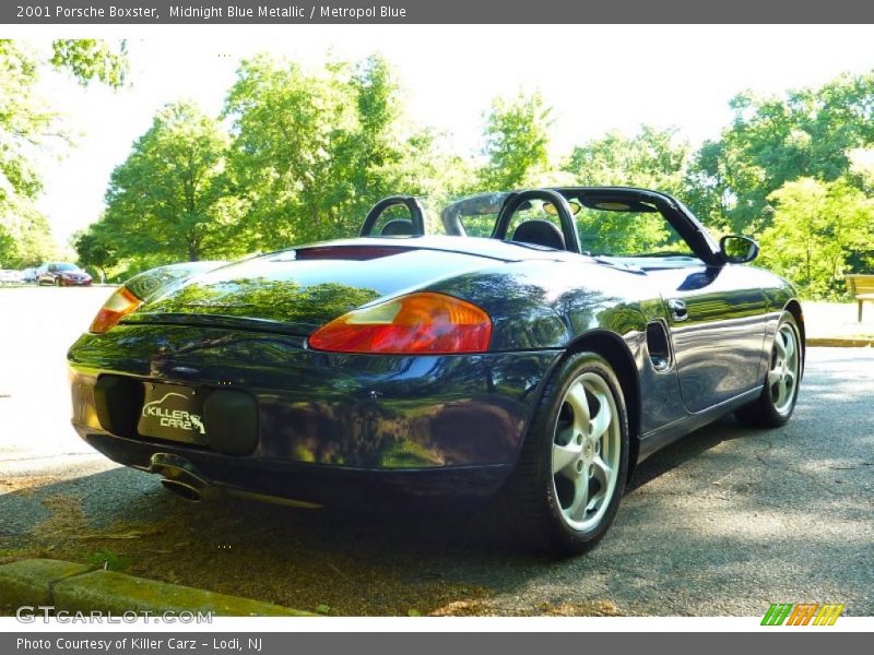 Midnight Blue Metallic / Metropol Blue 2001 Porsche Boxster