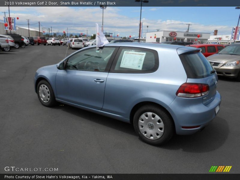 Shark Blue Metallic / Titan Black 2010 Volkswagen Golf 2 Door