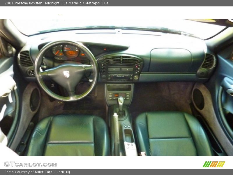 Midnight Blue Metallic / Metropol Blue 2001 Porsche Boxster