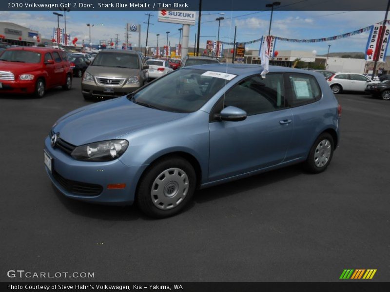 Shark Blue Metallic / Titan Black 2010 Volkswagen Golf 2 Door