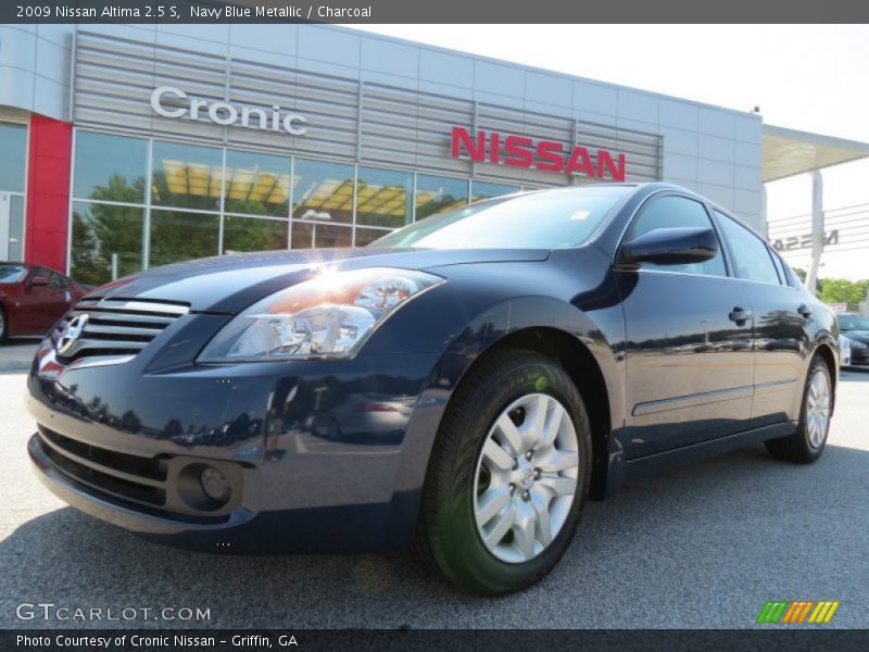Navy Blue Metallic / Charcoal 2009 Nissan Altima 2.5 S