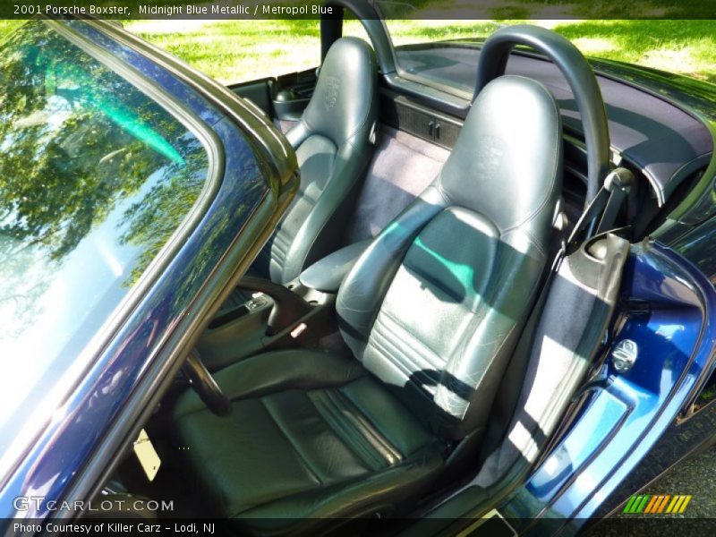 Midnight Blue Metallic / Metropol Blue 2001 Porsche Boxster