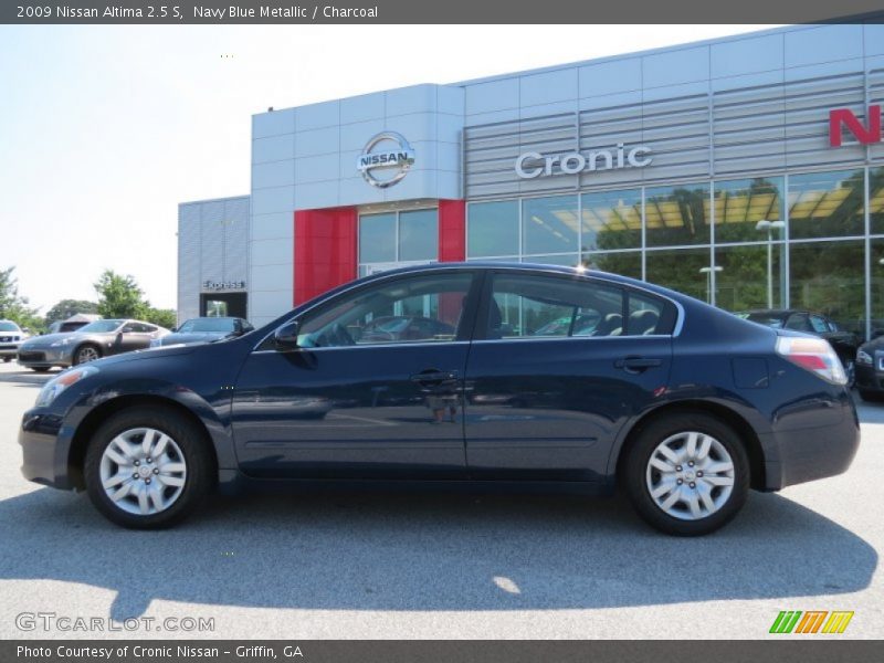 Navy Blue Metallic / Charcoal 2009 Nissan Altima 2.5 S