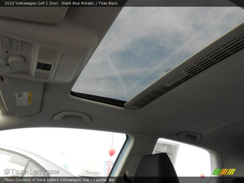Shark Blue Metallic / Titan Black 2010 Volkswagen Golf 2 Door
