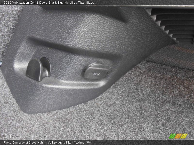 Shark Blue Metallic / Titan Black 2010 Volkswagen Golf 2 Door