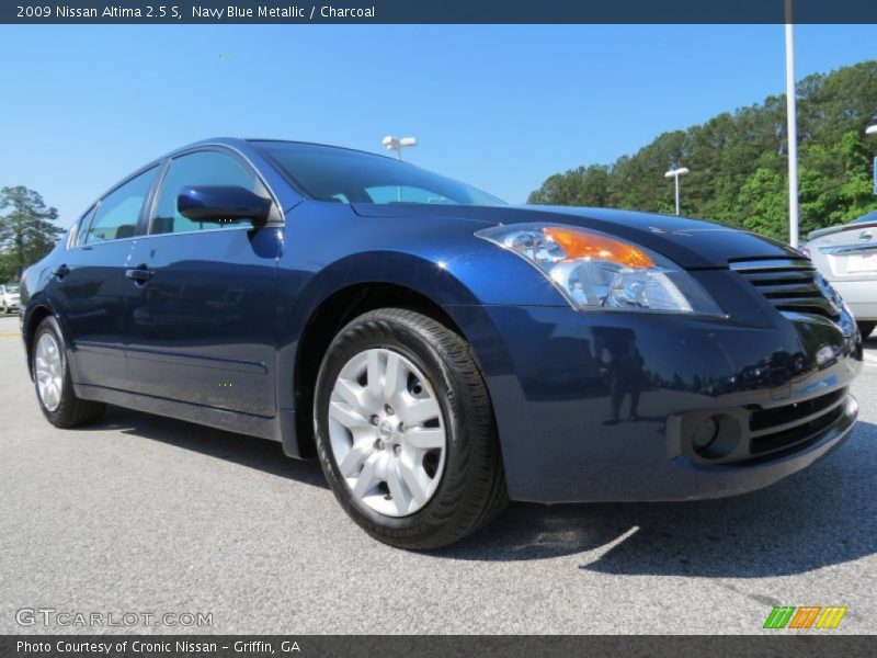 Navy Blue Metallic / Charcoal 2009 Nissan Altima 2.5 S