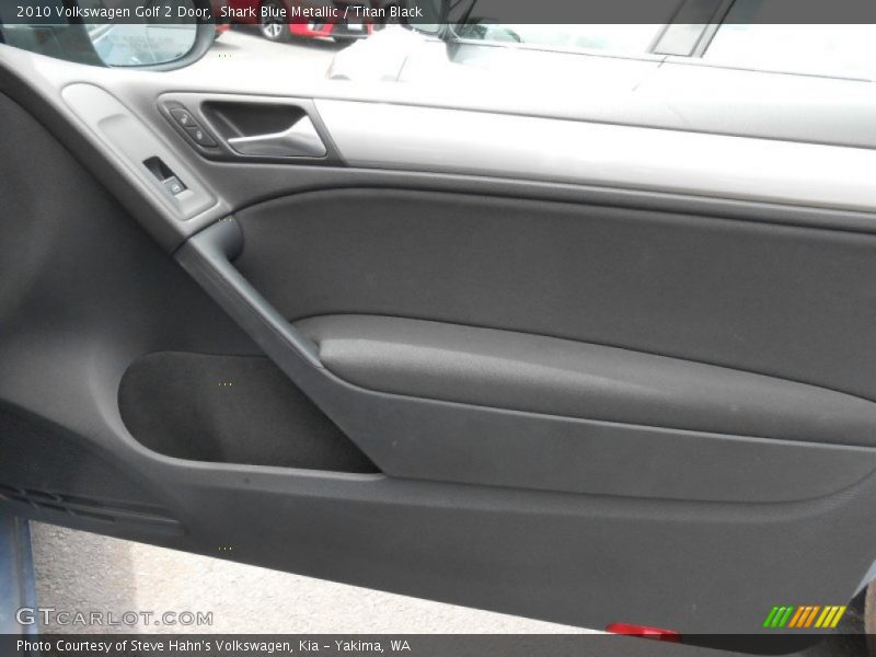 Shark Blue Metallic / Titan Black 2010 Volkswagen Golf 2 Door