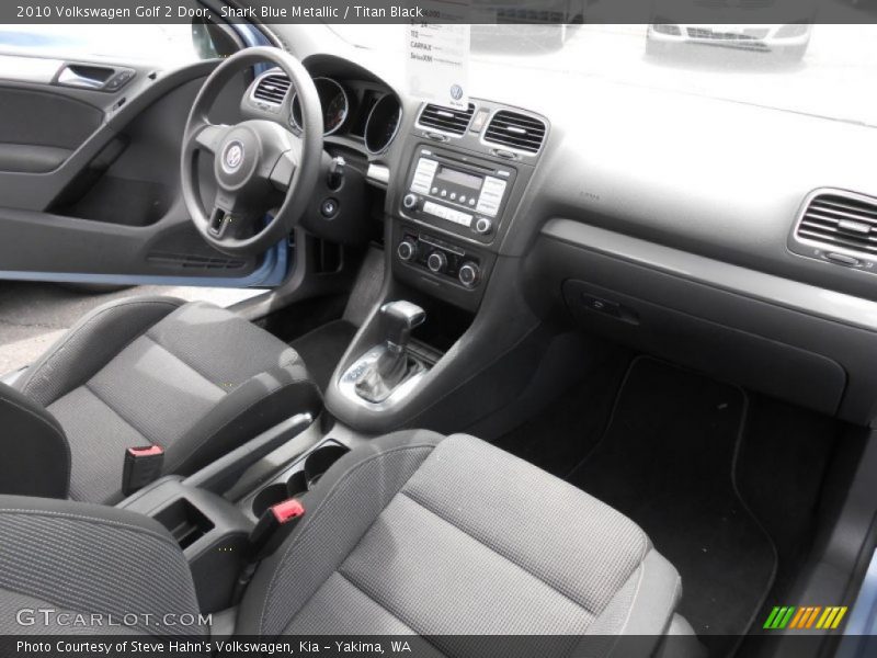 Shark Blue Metallic / Titan Black 2010 Volkswagen Golf 2 Door