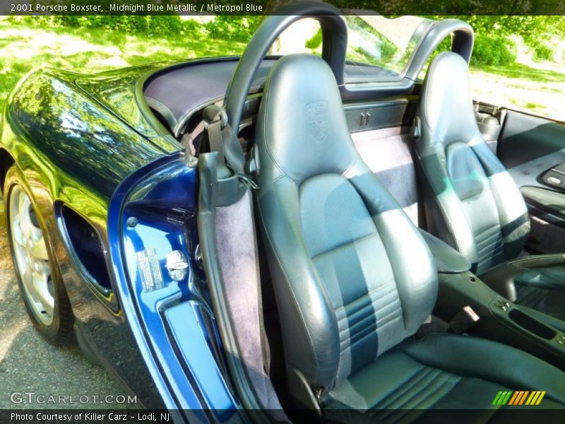 Midnight Blue Metallic / Metropol Blue 2001 Porsche Boxster