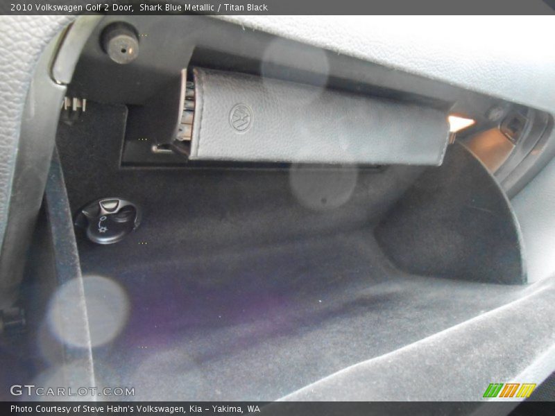 Shark Blue Metallic / Titan Black 2010 Volkswagen Golf 2 Door