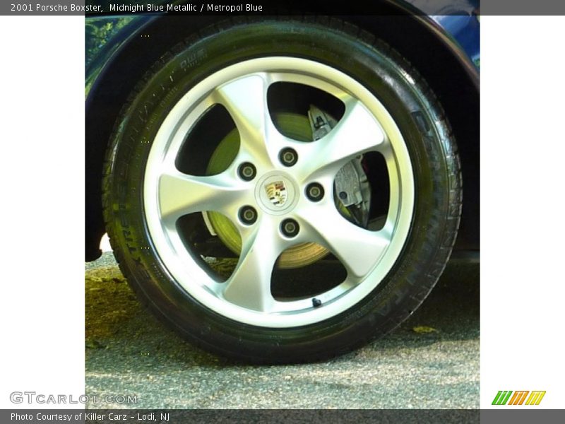 Midnight Blue Metallic / Metropol Blue 2001 Porsche Boxster