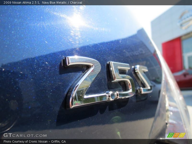 Navy Blue Metallic / Charcoal 2009 Nissan Altima 2.5 S