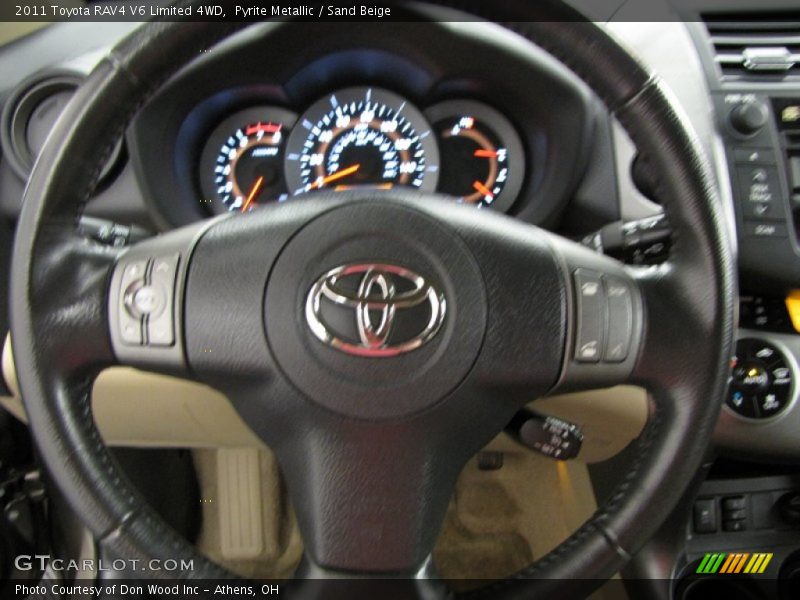 Pyrite Metallic / Sand Beige 2011 Toyota RAV4 V6 Limited 4WD