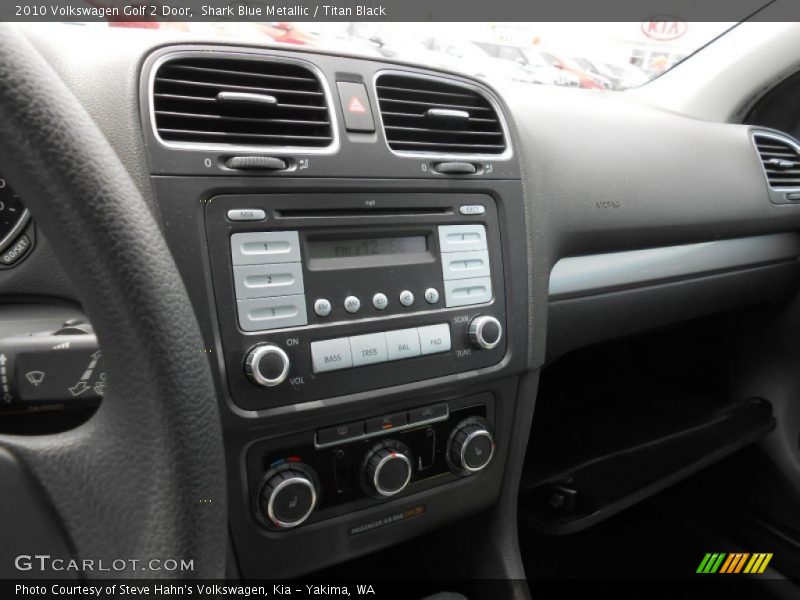 Shark Blue Metallic / Titan Black 2010 Volkswagen Golf 2 Door