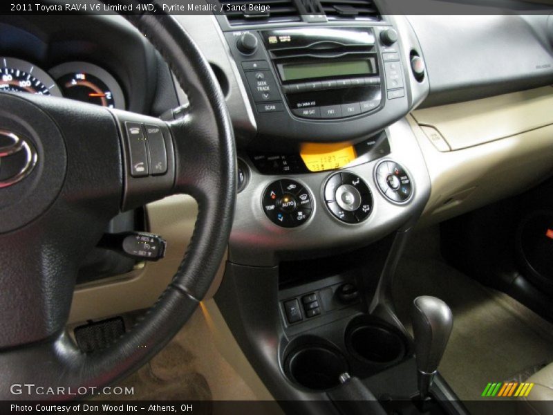 Pyrite Metallic / Sand Beige 2011 Toyota RAV4 V6 Limited 4WD