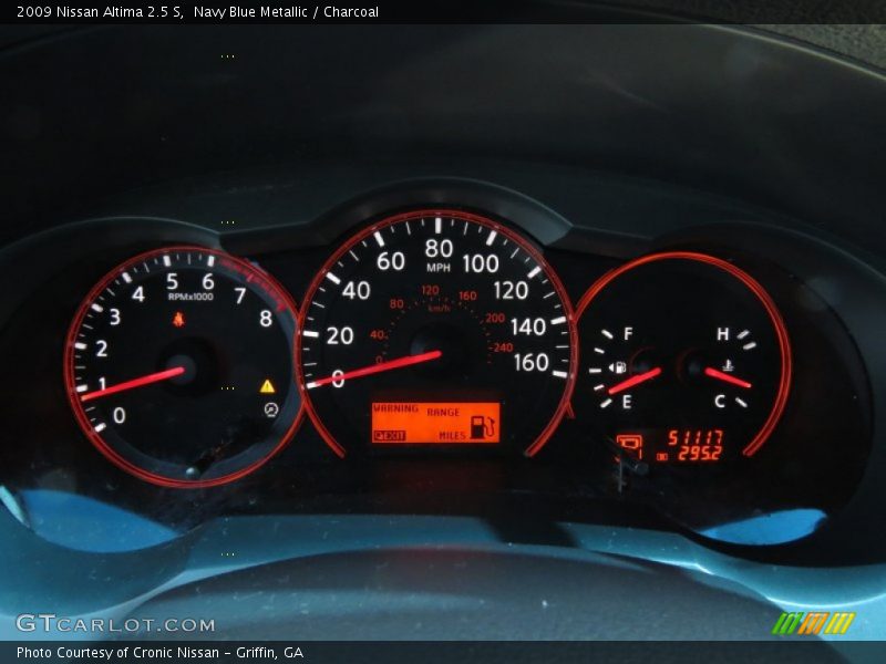 Navy Blue Metallic / Charcoal 2009 Nissan Altima 2.5 S