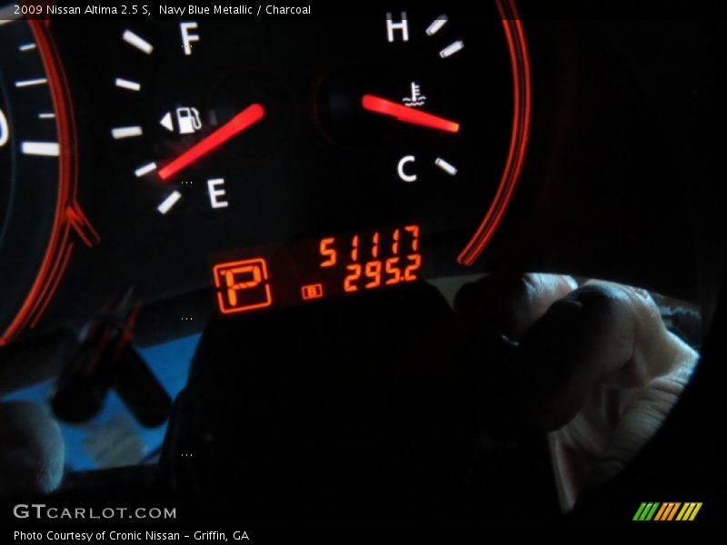 Navy Blue Metallic / Charcoal 2009 Nissan Altima 2.5 S