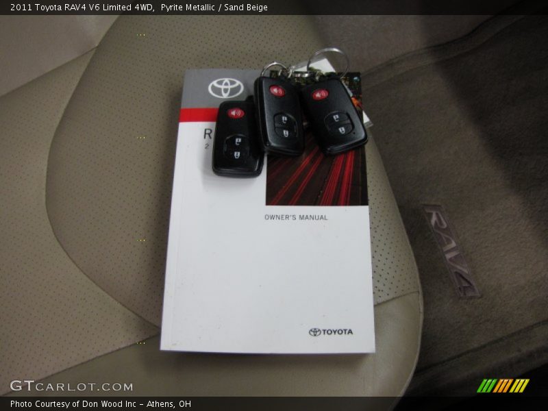 Pyrite Metallic / Sand Beige 2011 Toyota RAV4 V6 Limited 4WD