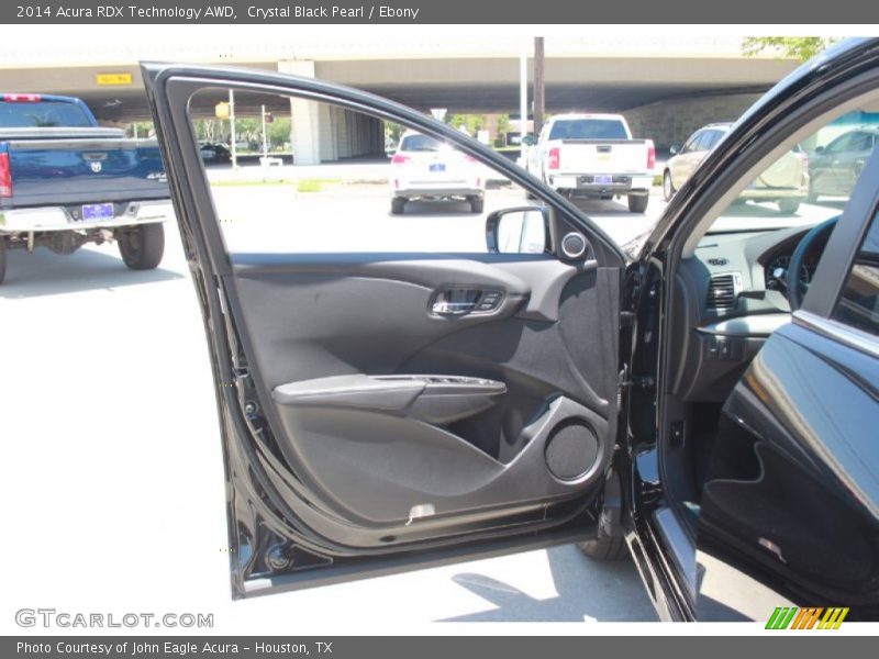 Crystal Black Pearl / Ebony 2014 Acura RDX Technology AWD