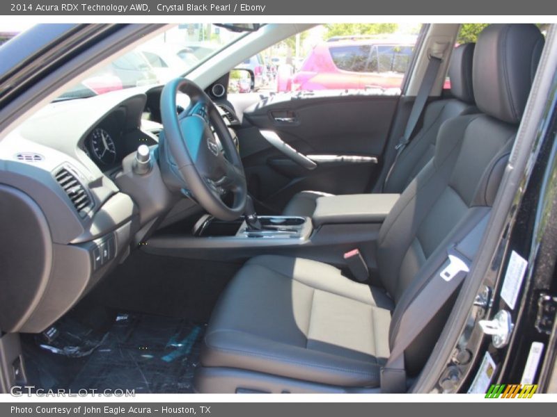 Crystal Black Pearl / Ebony 2014 Acura RDX Technology AWD