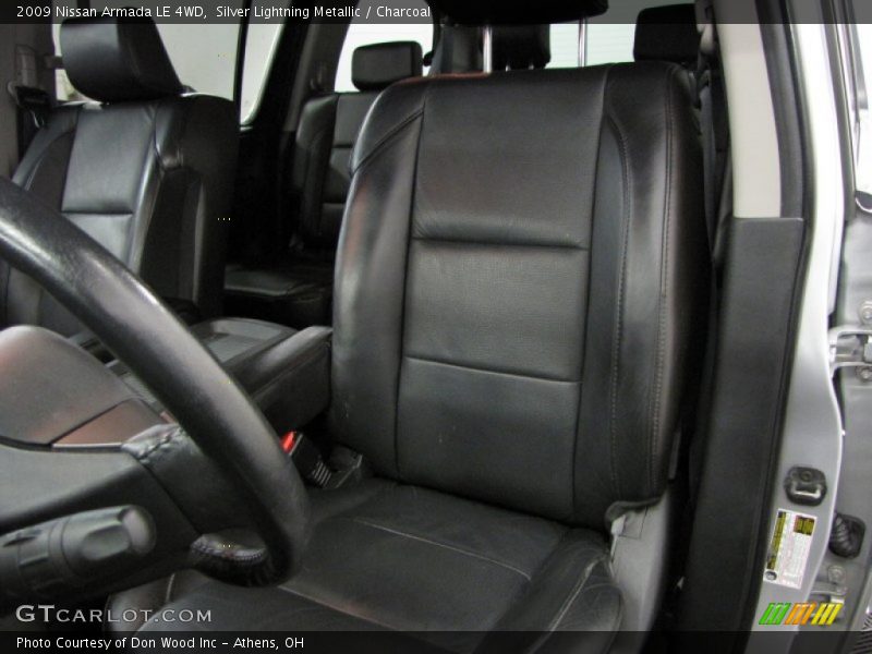 Silver Lightning Metallic / Charcoal 2009 Nissan Armada LE 4WD
