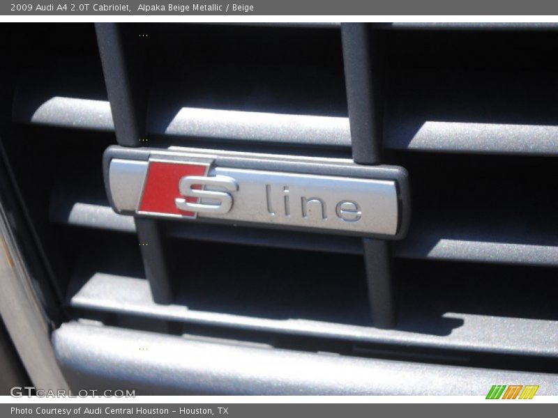 Alpaka Beige Metallic / Beige 2009 Audi A4 2.0T Cabriolet