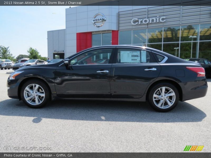 Storm Blue / Charcoal 2013 Nissan Altima 2.5 SV