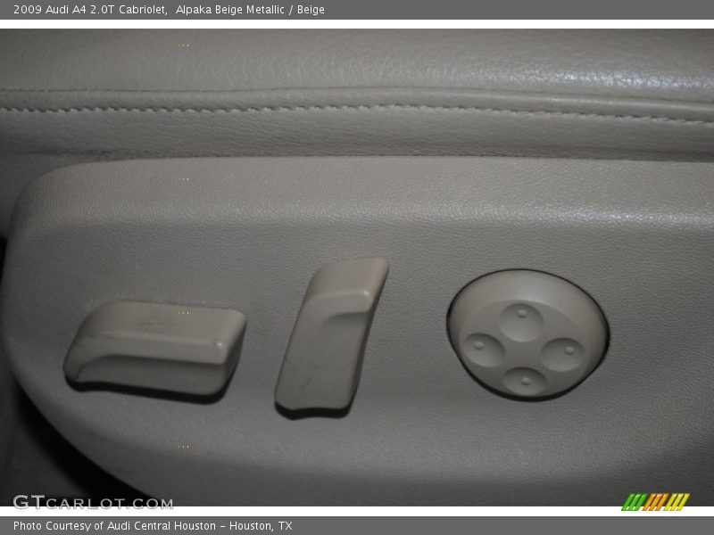 Alpaka Beige Metallic / Beige 2009 Audi A4 2.0T Cabriolet