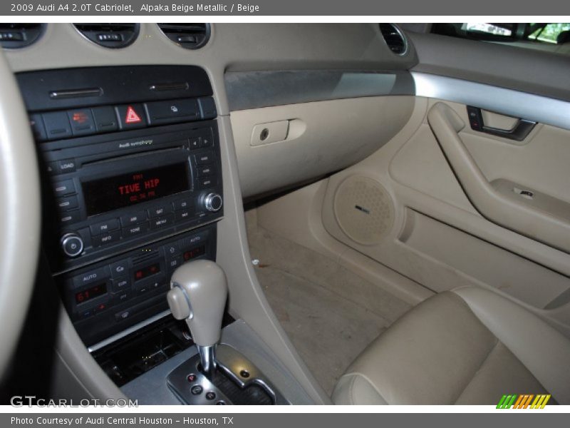 Alpaka Beige Metallic / Beige 2009 Audi A4 2.0T Cabriolet