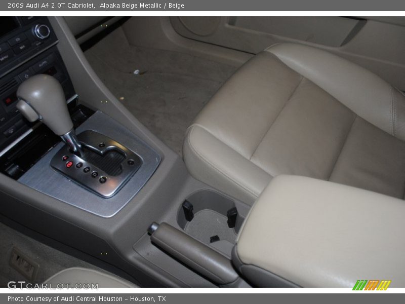 Alpaka Beige Metallic / Beige 2009 Audi A4 2.0T Cabriolet