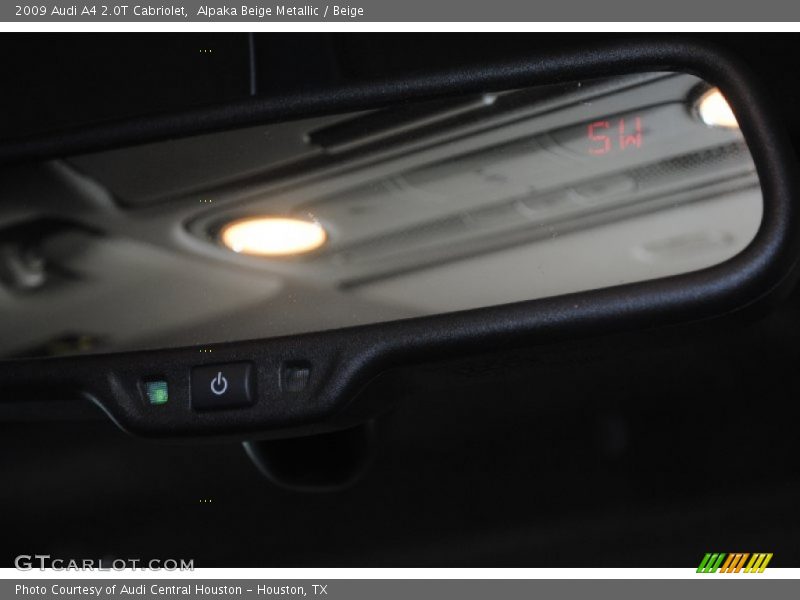 Alpaka Beige Metallic / Beige 2009 Audi A4 2.0T Cabriolet