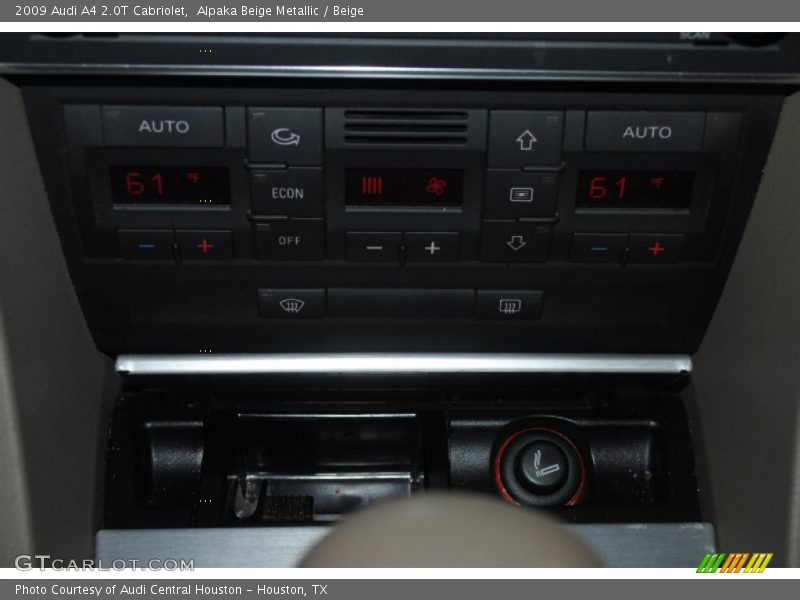 Alpaka Beige Metallic / Beige 2009 Audi A4 2.0T Cabriolet