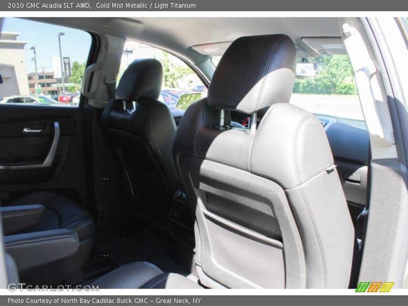 Gold Mist Metallic / Light Titanium 2010 GMC Acadia SLT AWD