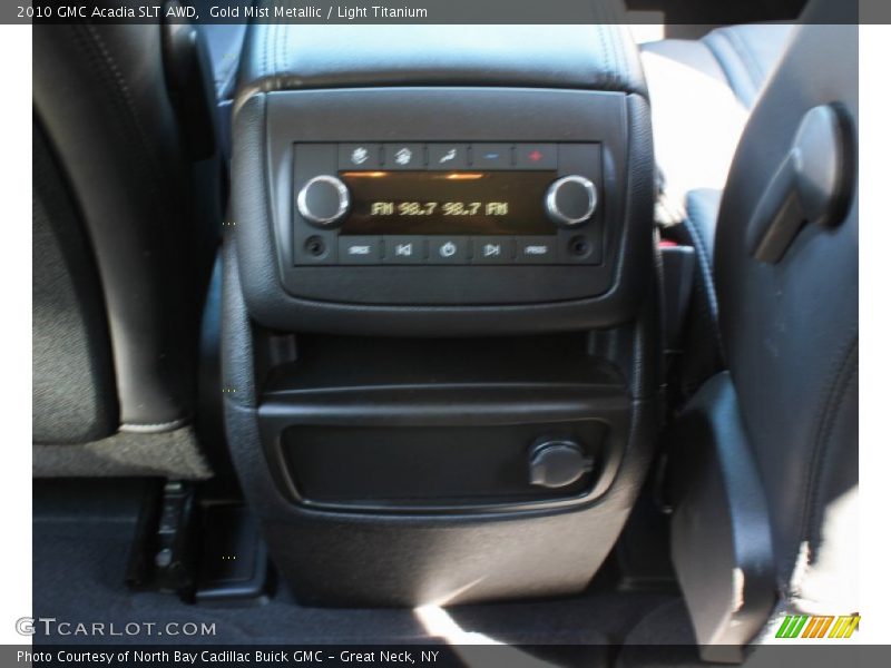 Gold Mist Metallic / Light Titanium 2010 GMC Acadia SLT AWD