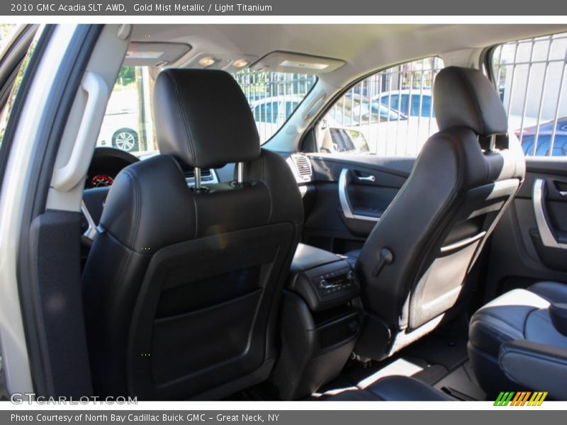 Gold Mist Metallic / Light Titanium 2010 GMC Acadia SLT AWD