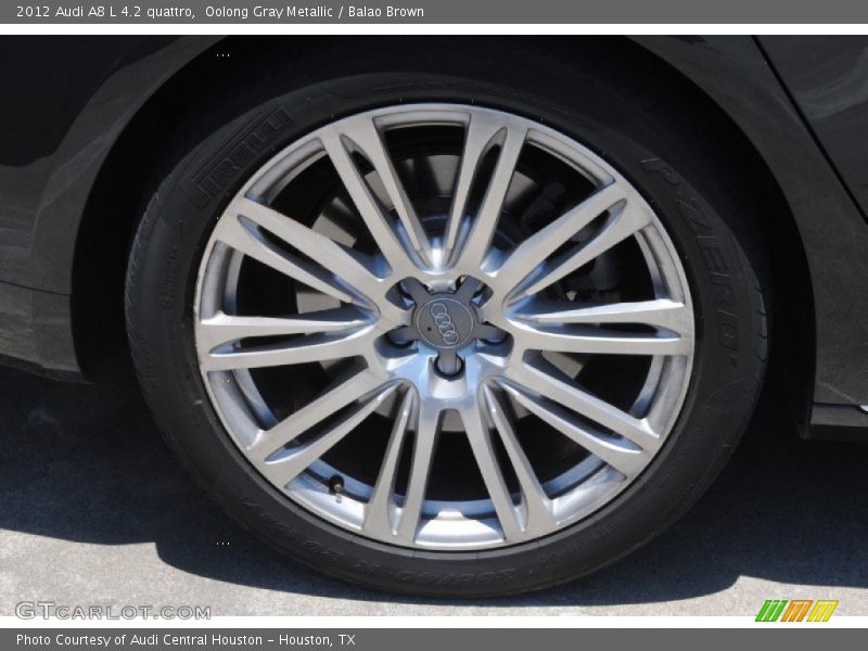 Oolong Gray Metallic / Balao Brown 2012 Audi A8 L 4.2 quattro
