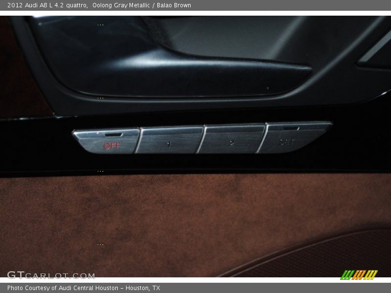 Oolong Gray Metallic / Balao Brown 2012 Audi A8 L 4.2 quattro