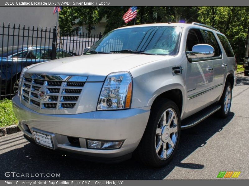 Silver Lining / Ebony 2010 Cadillac Escalade Luxury AWD