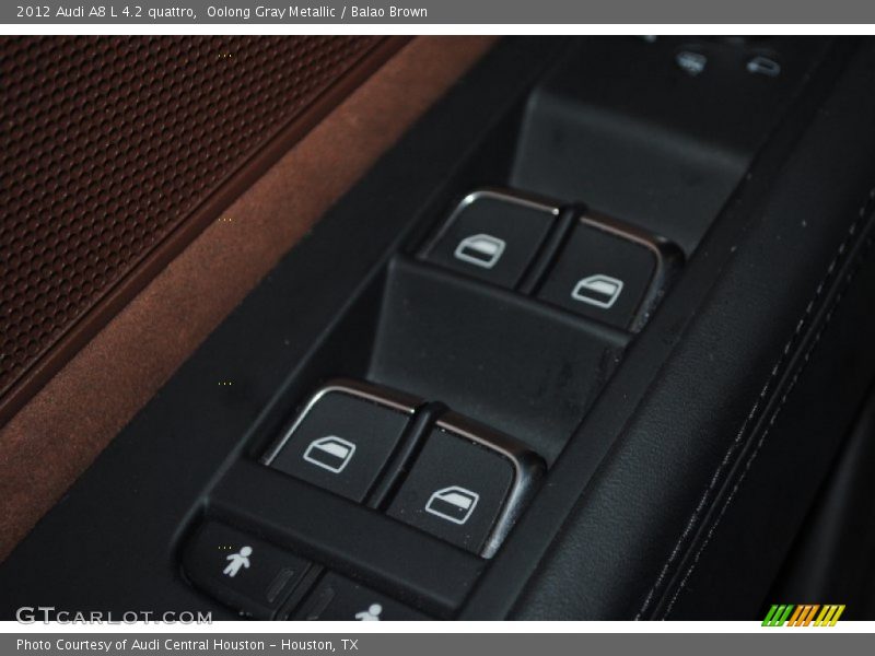 Oolong Gray Metallic / Balao Brown 2012 Audi A8 L 4.2 quattro