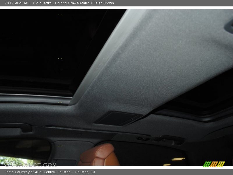 Oolong Gray Metallic / Balao Brown 2012 Audi A8 L 4.2 quattro