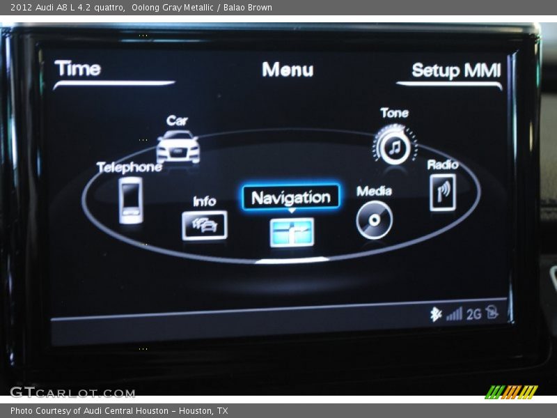 Oolong Gray Metallic / Balao Brown 2012 Audi A8 L 4.2 quattro