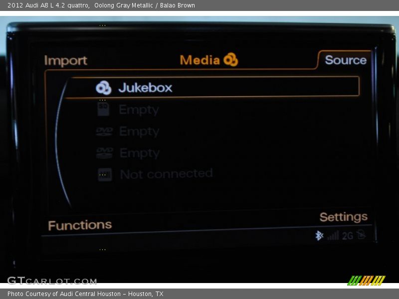 Oolong Gray Metallic / Balao Brown 2012 Audi A8 L 4.2 quattro