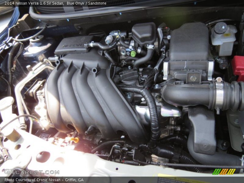  2014 Versa 1.6 SV Sedan Engine - 1.6 Liter DOHC CVTCS 16-Valve 4 Cylinder