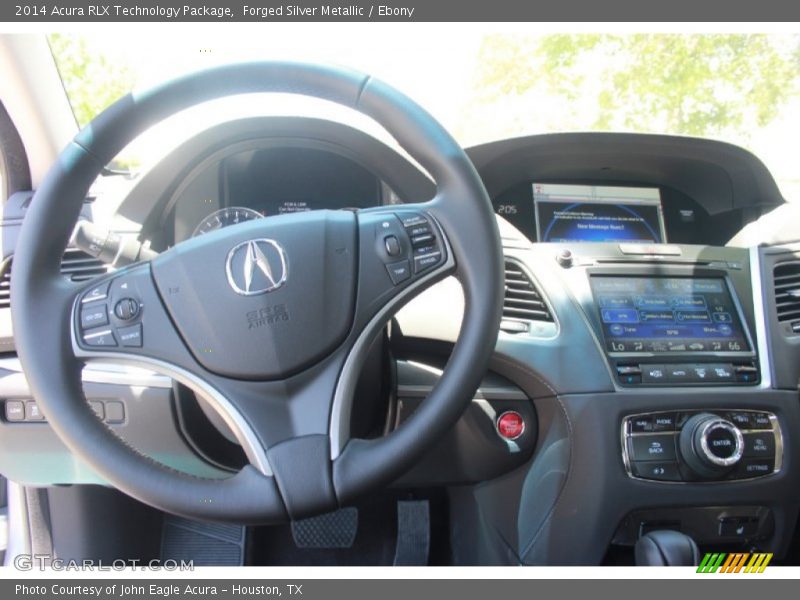 Forged Silver Metallic / Ebony 2014 Acura RLX Technology Package