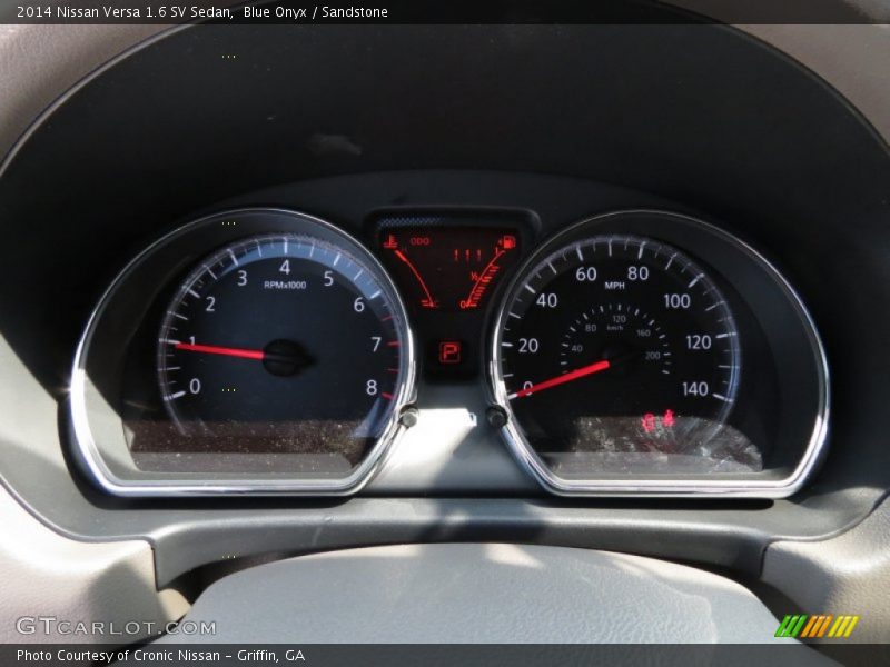  2014 Versa 1.6 SV Sedan 1.6 SV Sedan Gauges